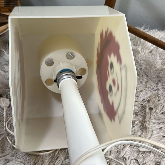 Vintage 70’s Raggedy Ann & Andy Hard Plastic Table Lamp Retro Decor Nostalgic - Picture 14 of 17